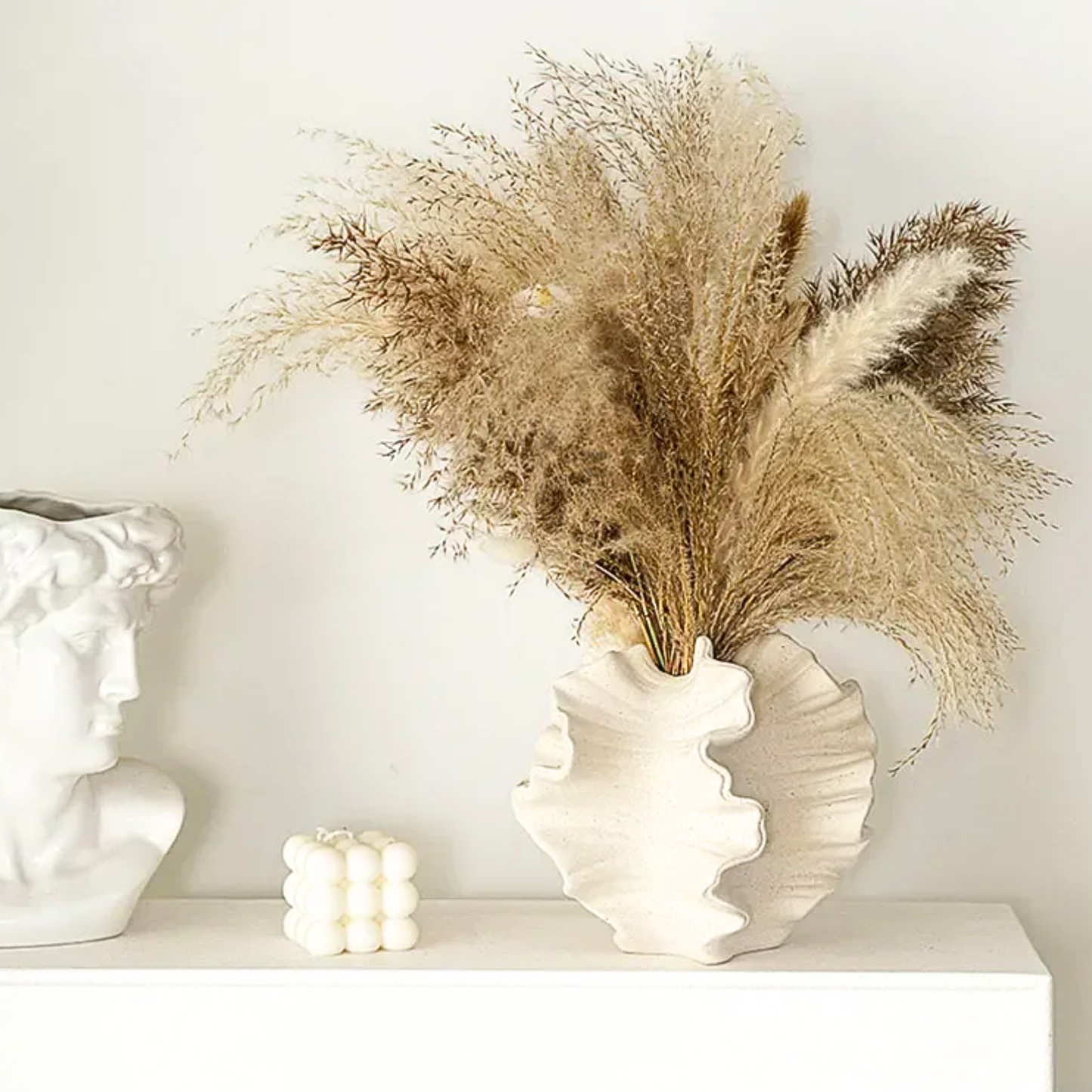 Creamy Coral Vase