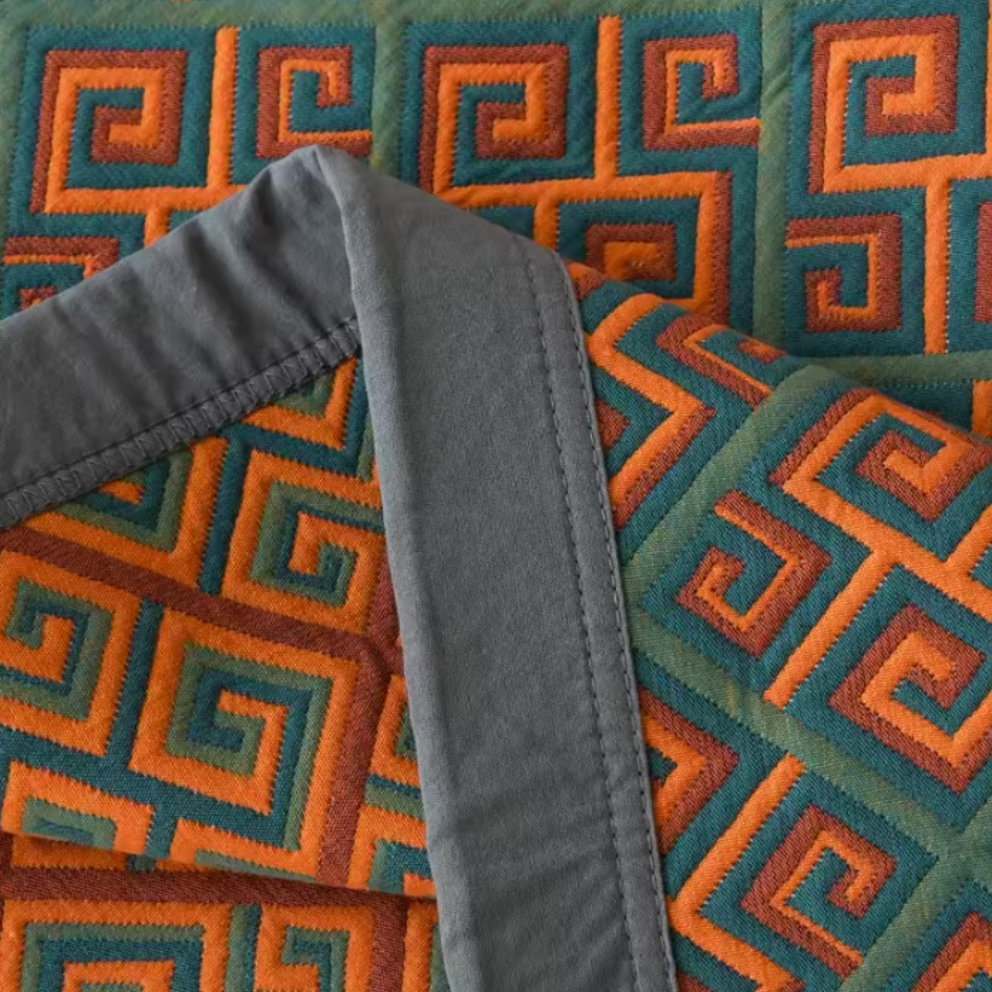 Aesthetic Multi - layer Summer 100% Cotton Bedspread, Woven Lounge Throw Knitted Blanket