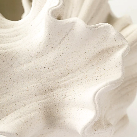 Creamy Coral Vase