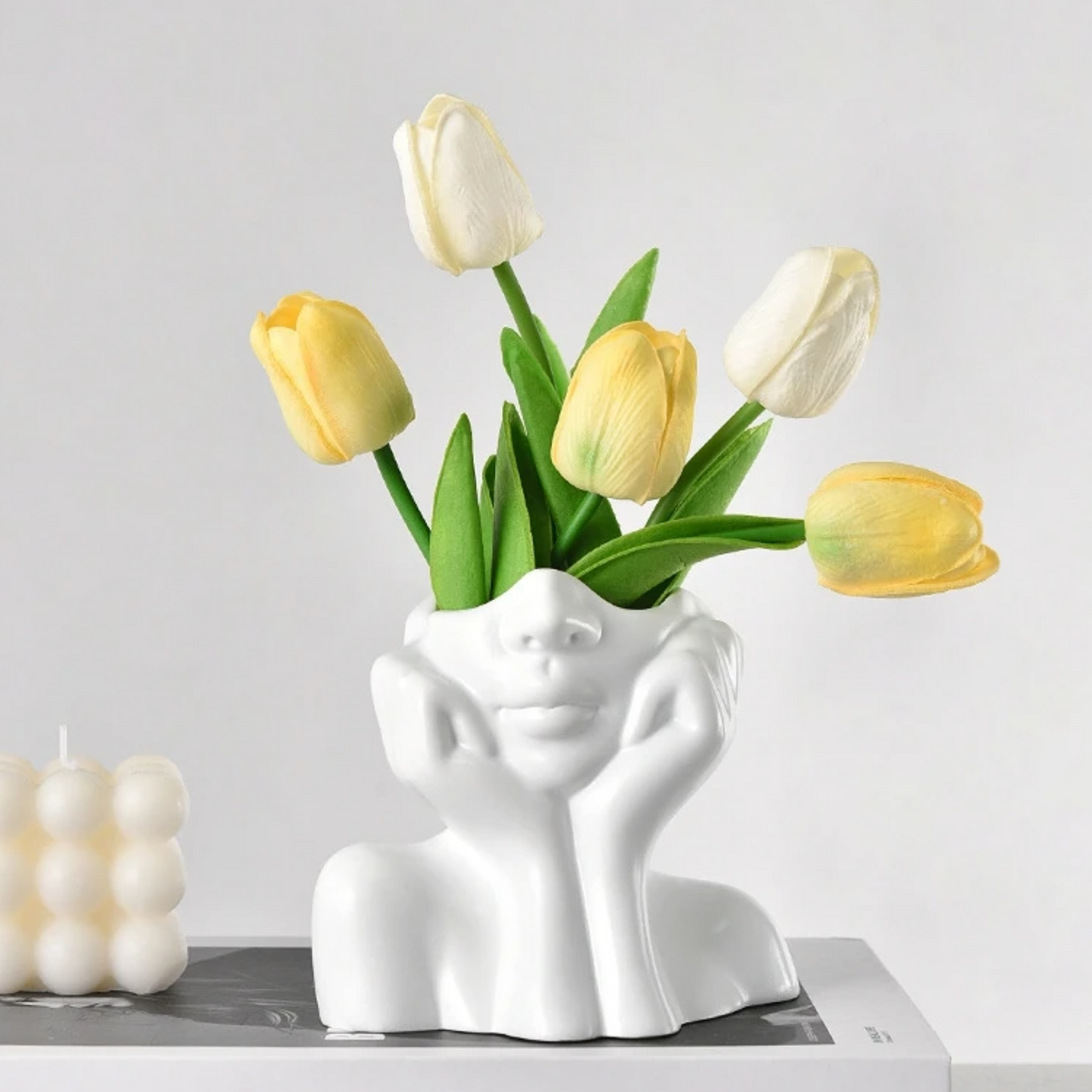 "HER" Ceramic Vase