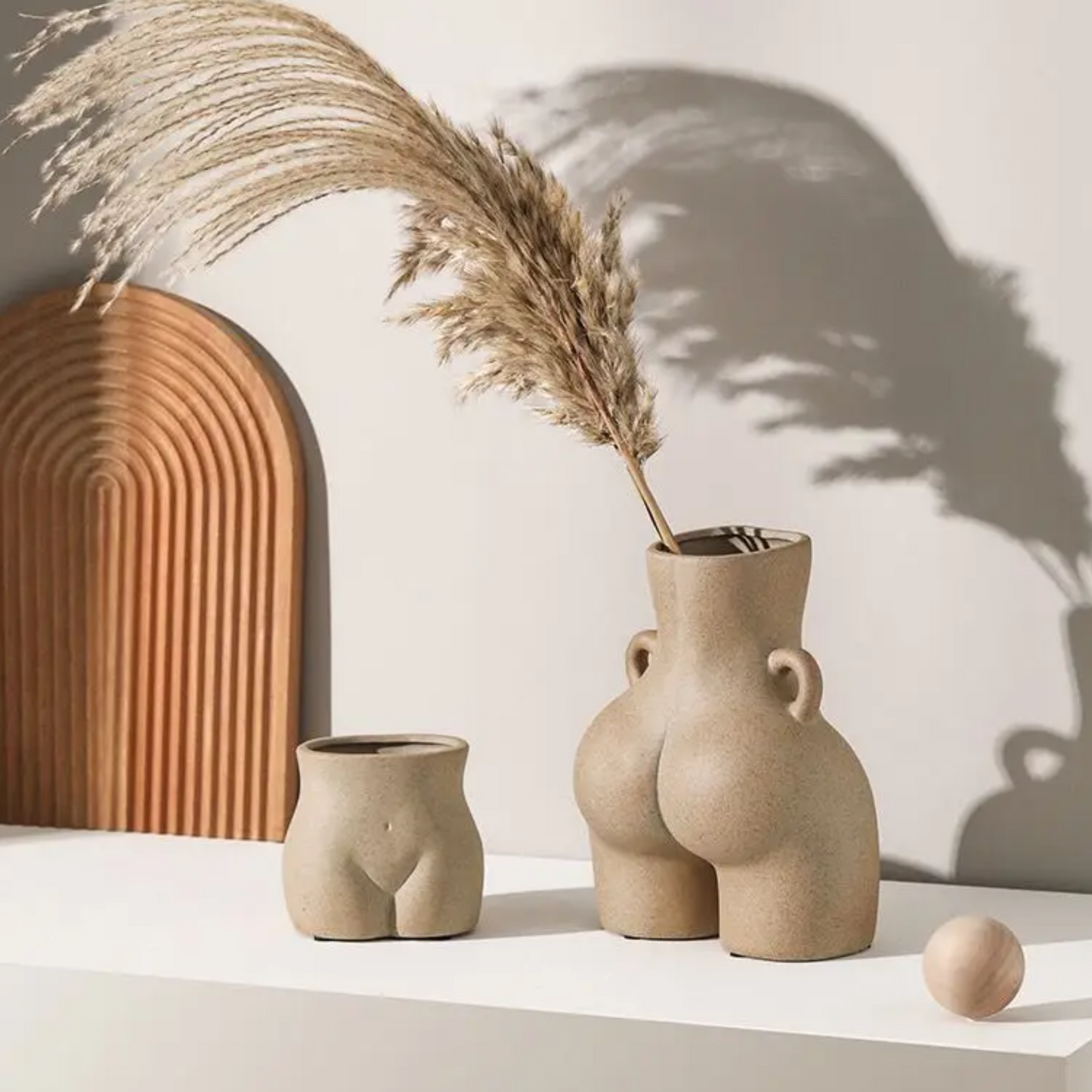 "BUTT" Sculpture Vase