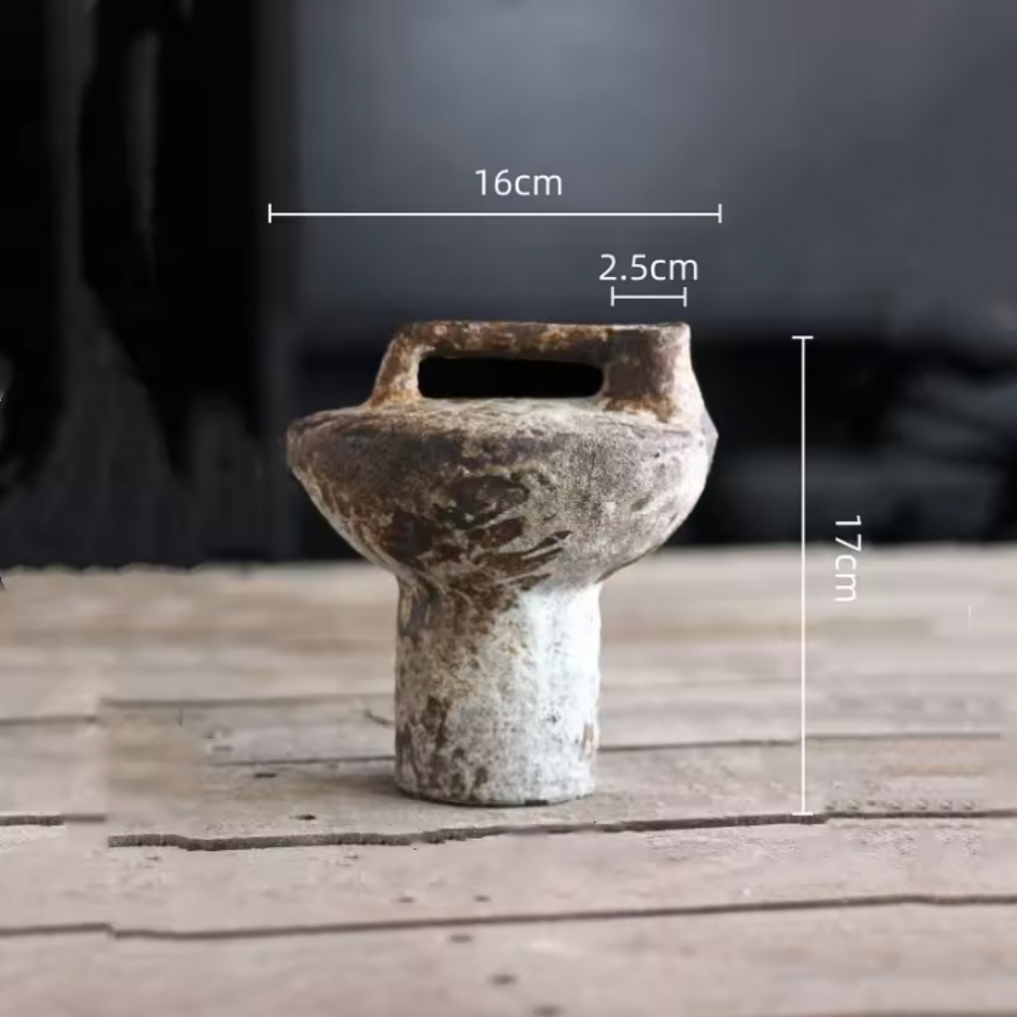 Crude Bottle Ceramic Flower Vase