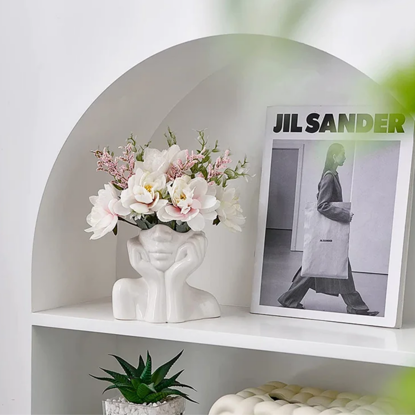 "HER" Ceramic Vase
