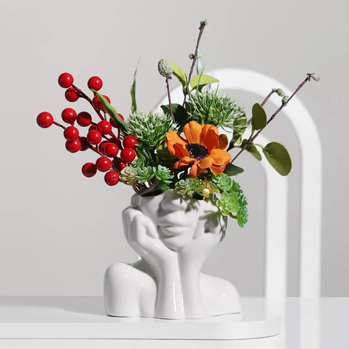 "HER" Ceramic Vase