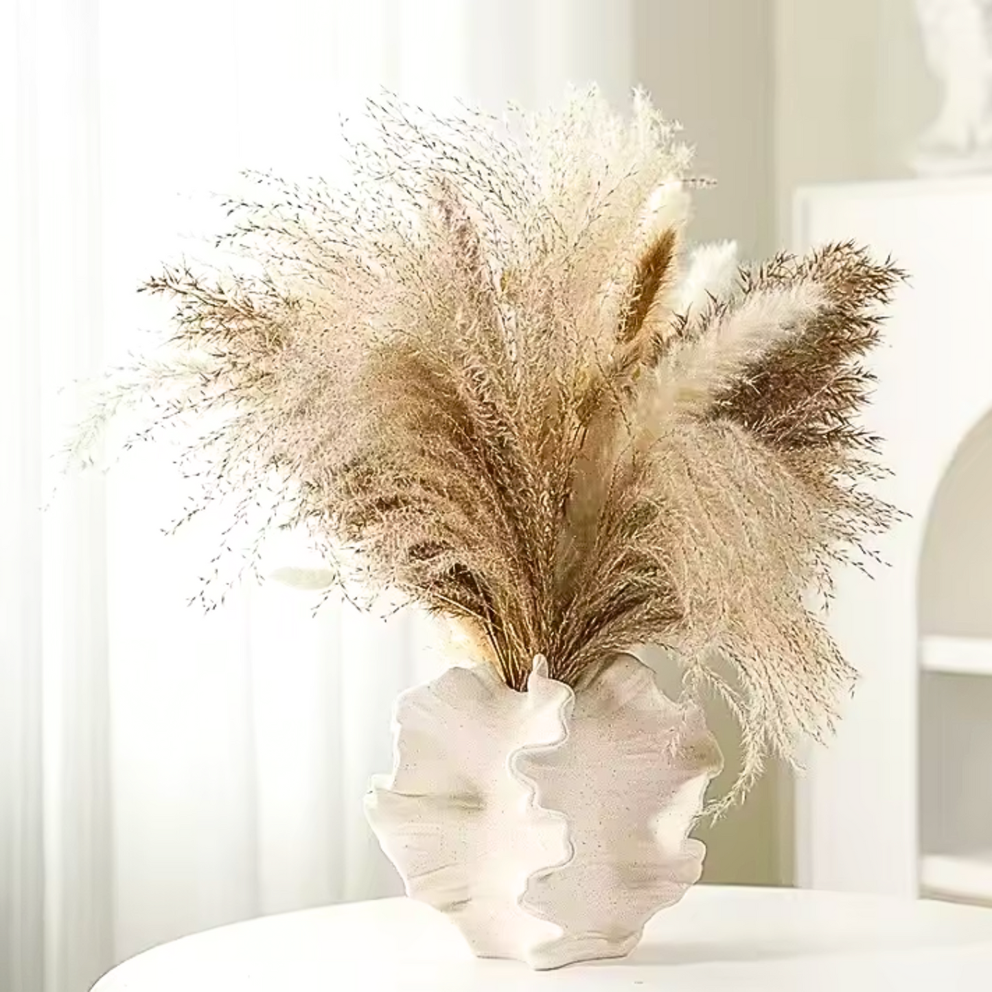 Creamy Coral Vase