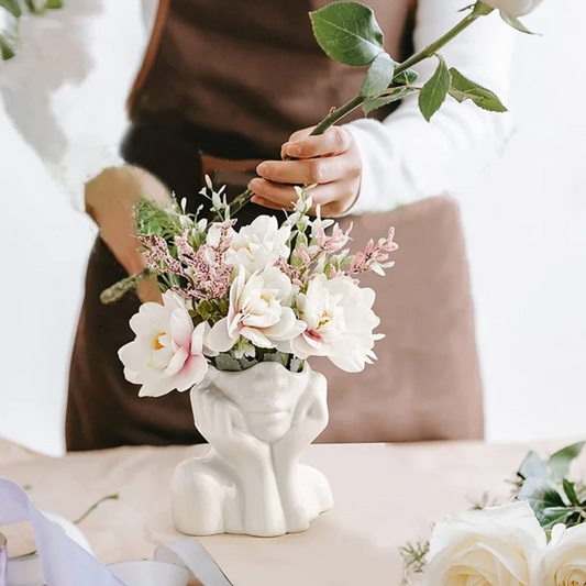 "HER" Ceramic Vase