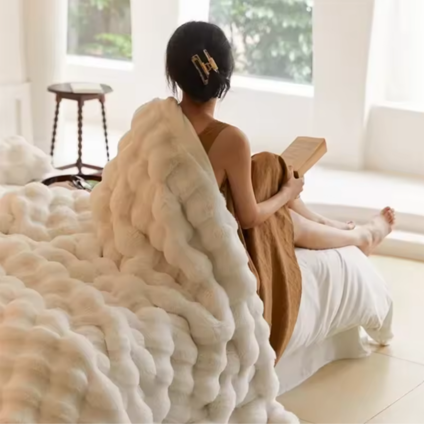 Super Soft Plush Toscana Double Sided Blanket
