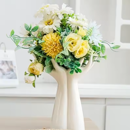 Hands Caramic Vase